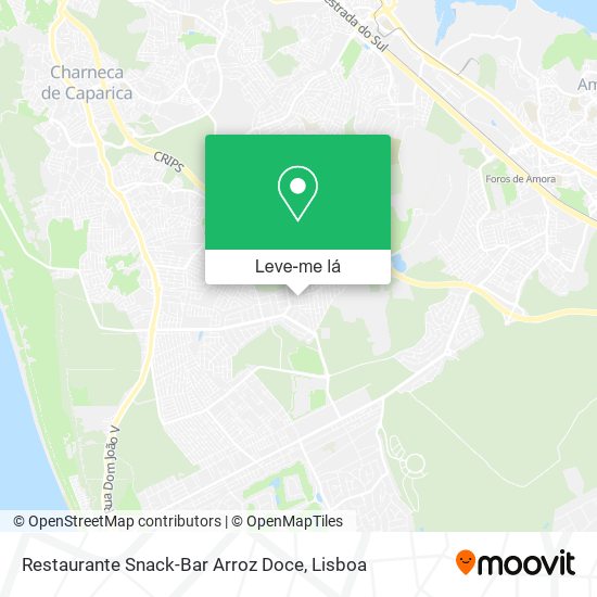 Restaurante Snack-Bar Arroz Doce mapa