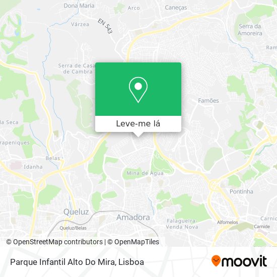 Parque Infantil Alto Do Mira mapa