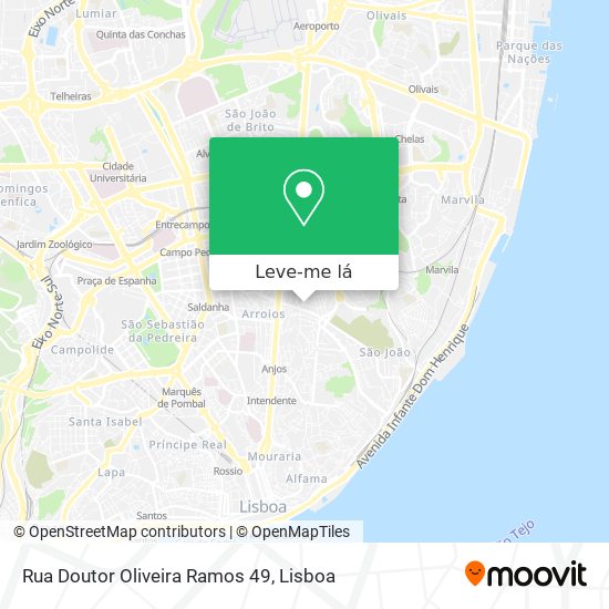 Rua Doutor Oliveira Ramos 49 mapa