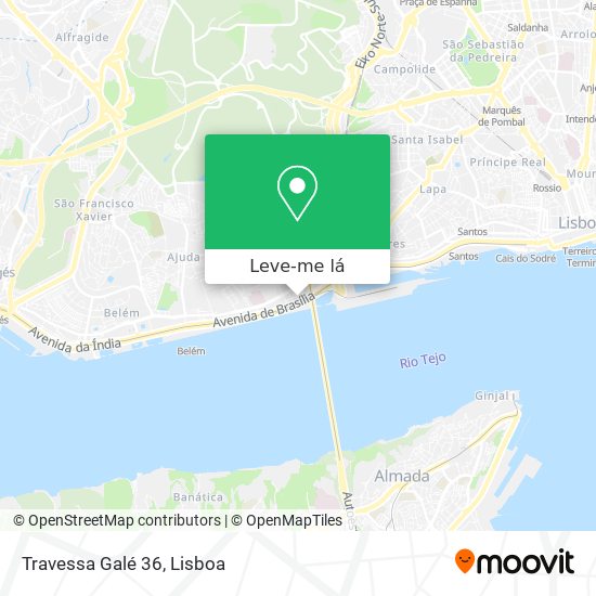 Travessa Galé 36 mapa