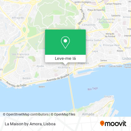 La Maison by Amora mapa