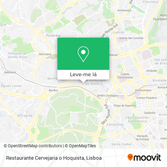 Restaurante Cervejaria o Hoquista mapa