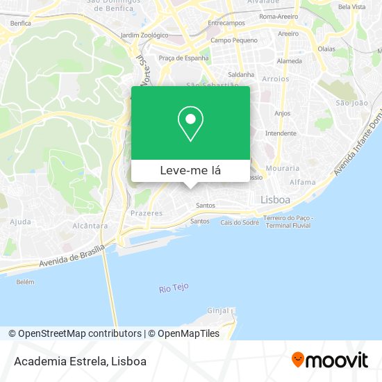 Academia Estrela mapa