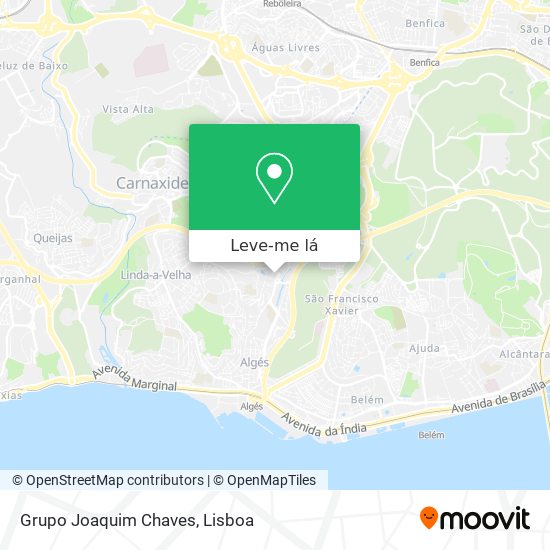 Grupo Joaquim Chaves mapa