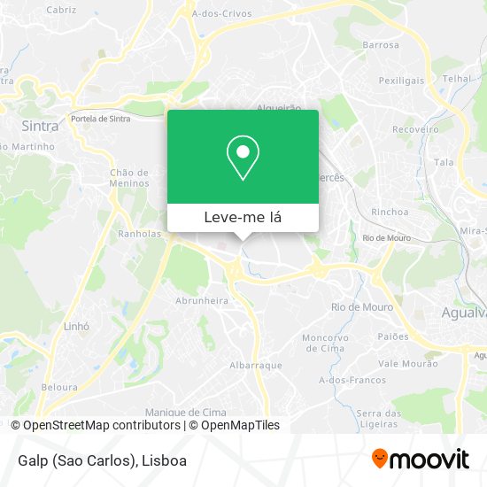 Galp (Sao Carlos) mapa