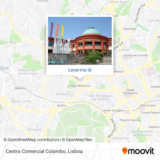 Centro Comercial Colombo mapa