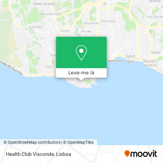 Health Club Visconde mapa