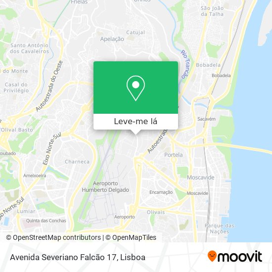 Avenida Severiano Falcão 17 mapa