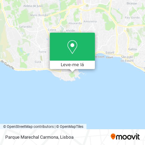 Parque Marechal Carmona mapa