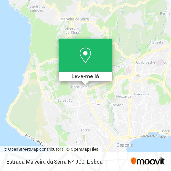 Estrada Malveira da Serra Nº 900 mapa