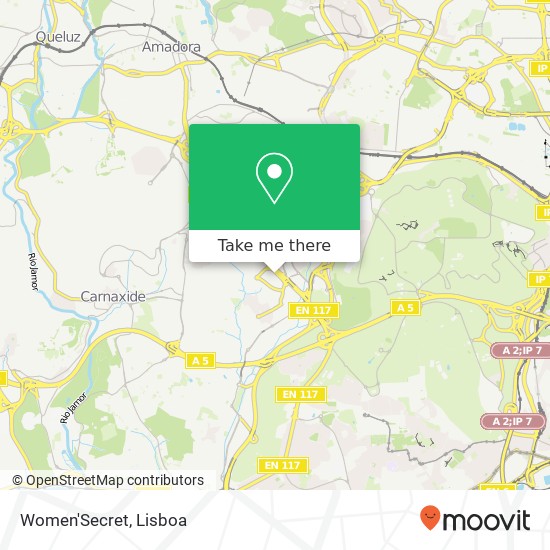 Women'Secret mapa