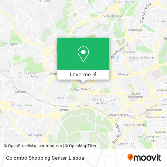 Colombo Shopping Center mapa