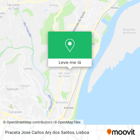 Praceta Jose Carlos Ary dos Santos mapa