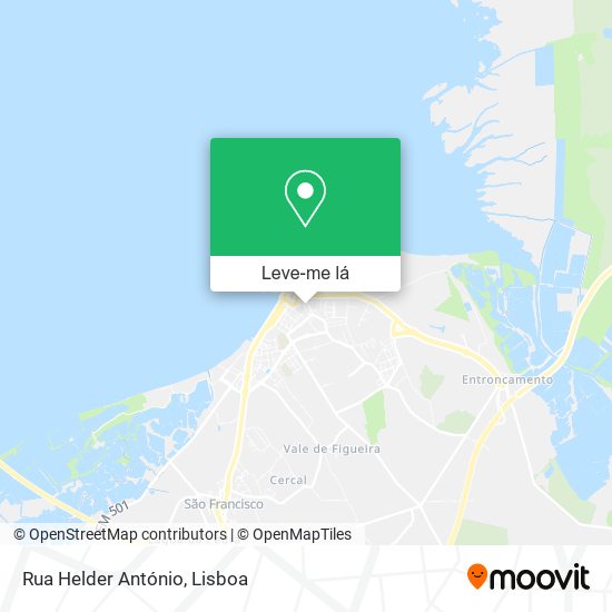 Rua Helder António mapa