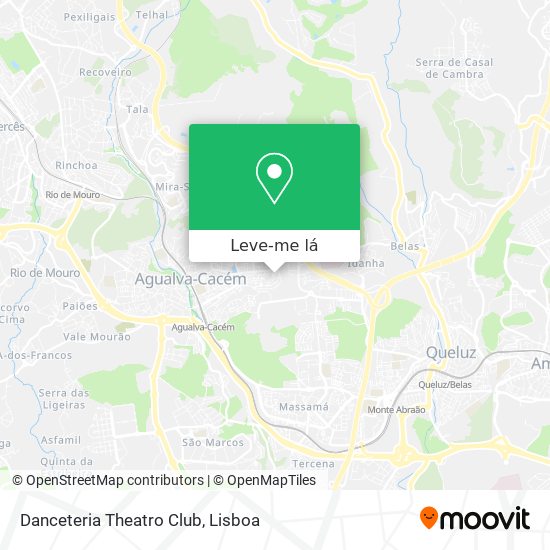 Danceteria Theatro Club mapa