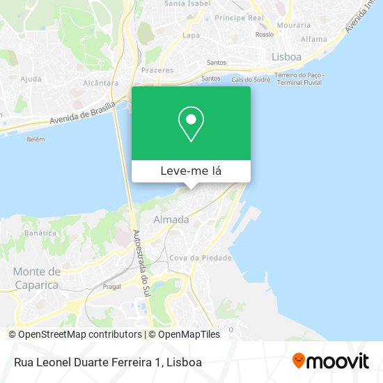 Rua Leonel Duarte Ferreira 1 mapa