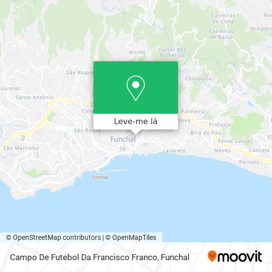 Campo De Futebol Da Francisco Franco mapa