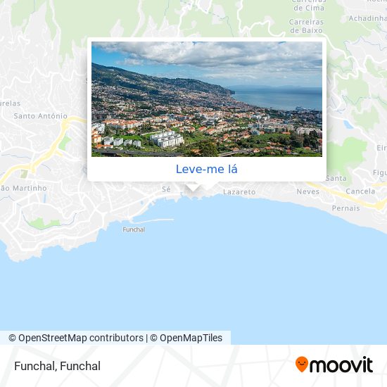 Funchal mapa