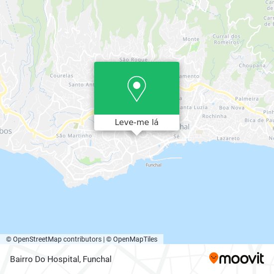 Bairro Do Hospital mapa