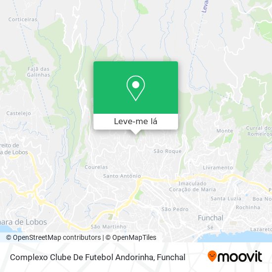 Complexo Clube De Futebol Andorinha mapa