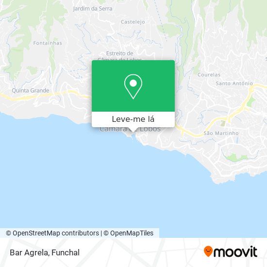 Bar Agrela mapa