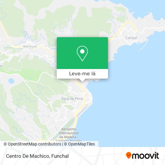 Centro De Machico mapa