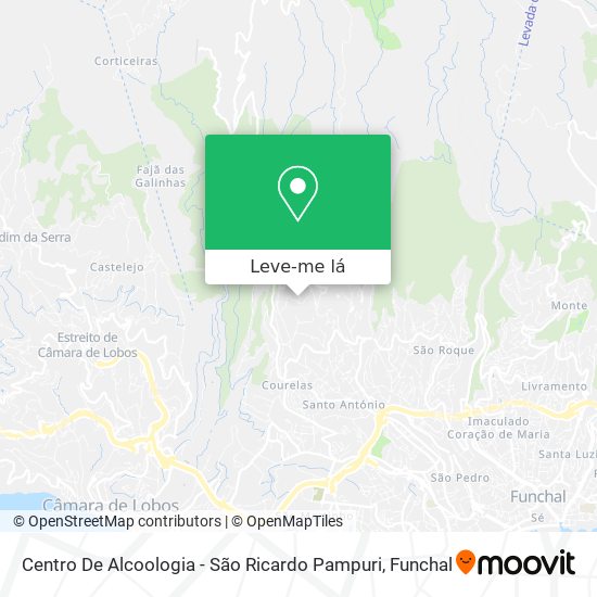 Centro De Alcoologia - São Ricardo Pampuri mapa
