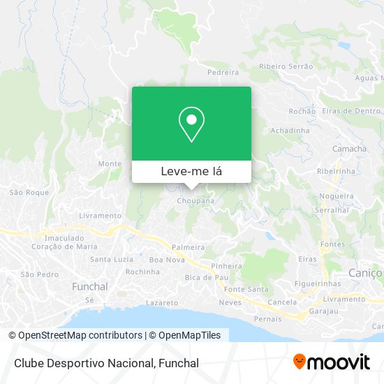 Clube Desportivo Nacional mapa