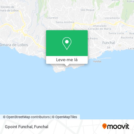 Gpoint Funchal mapa