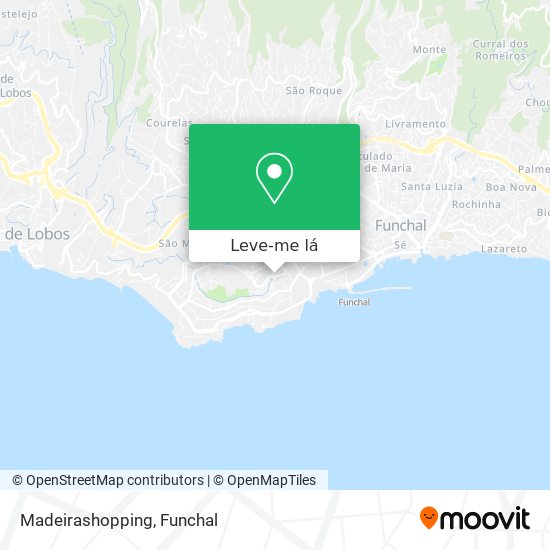 Madeirashopping mapa