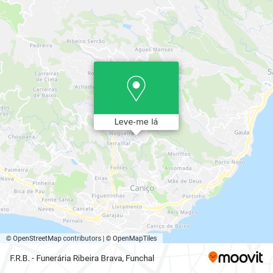 F.R.B. - Funerária Ribeira Brava mapa