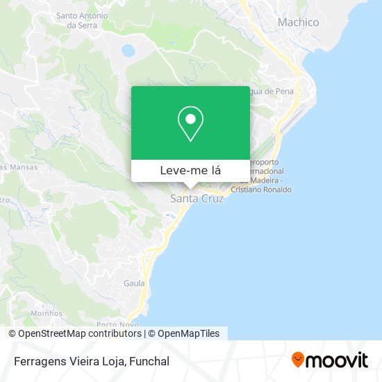Ferragens Vieira Loja mapa