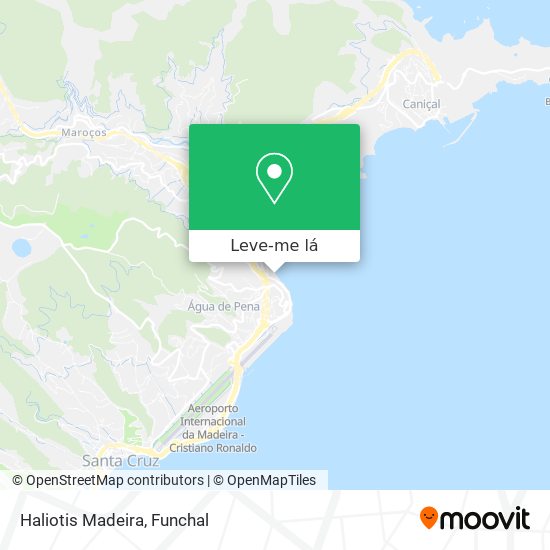 Haliotis Madeira mapa