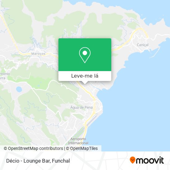 Décio - Lounge Bar mapa
