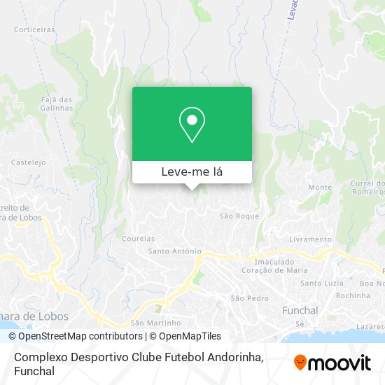 Complexo Desportivo Clube Futebol Andorinha mapa
