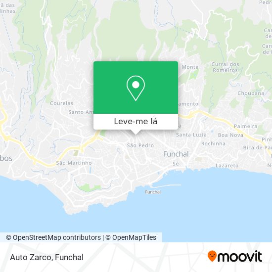 Auto Zarco mapa
