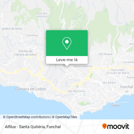 Alfilux - Santa Quitéria mapa