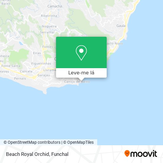 Beach Royal Orchid mapa