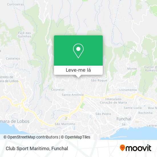 Club Sport Maritimo mapa