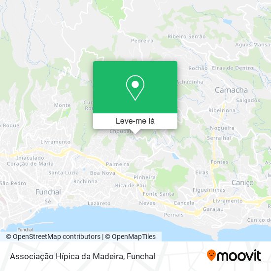 Associação Hípica da Madeira mapa