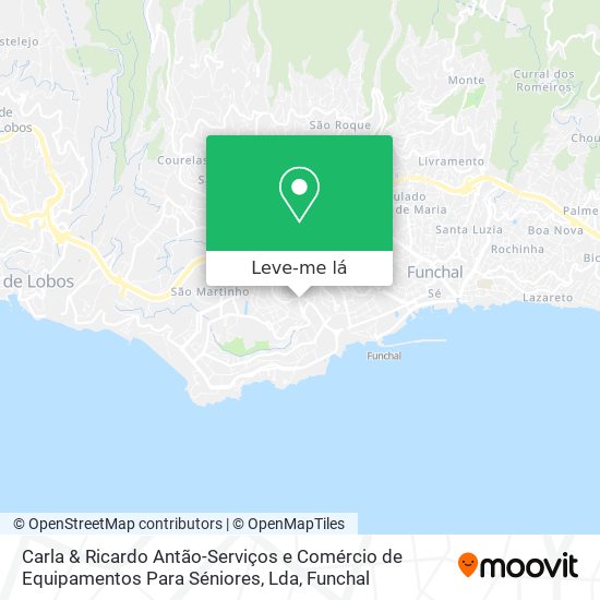 Carla & Ricardo Antão-Serviços e Comércio de Equipamentos Para Séniores, Lda mapa