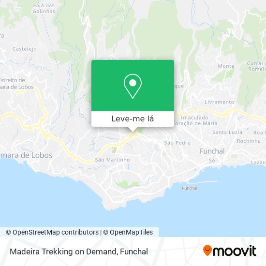 Madeira Trekking on Demand mapa