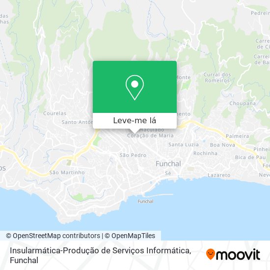 Insularmática-Produção de Serviços Informática mapa