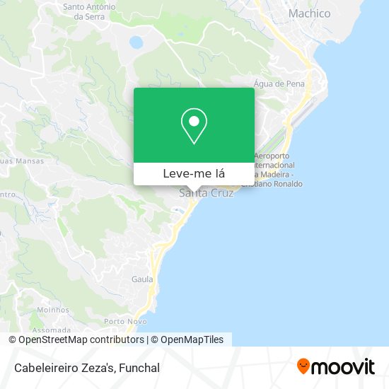Cabeleireiro Zeza's mapa