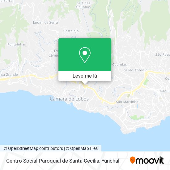 Centro Social Paroquial de Santa Cecília mapa
