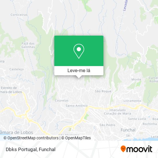 Dbks Portugal mapa