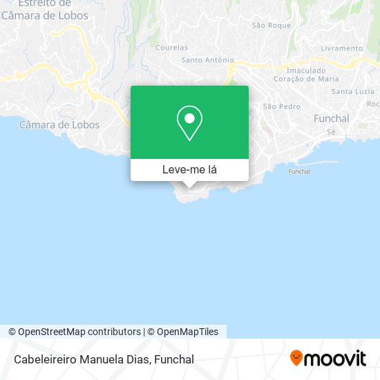 Cabeleireiro Manuela Dias mapa