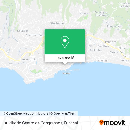 Auditorio Centro de Congressos mapa