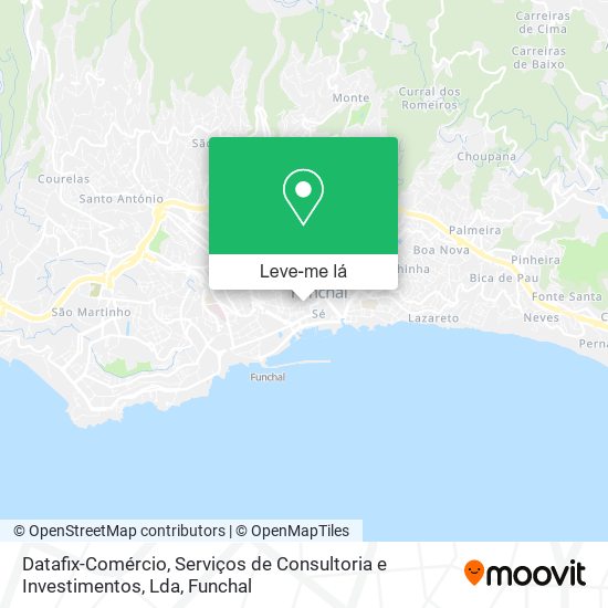 Datafix-Comércio, Serviços de Consultoria e Investimentos, Lda mapa