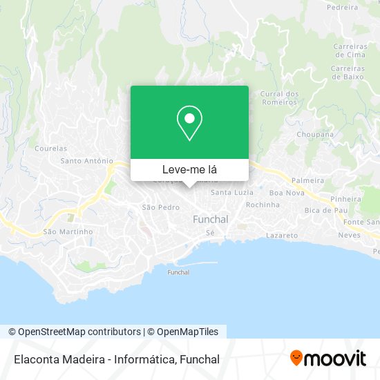 Elaconta Madeira - Informática mapa